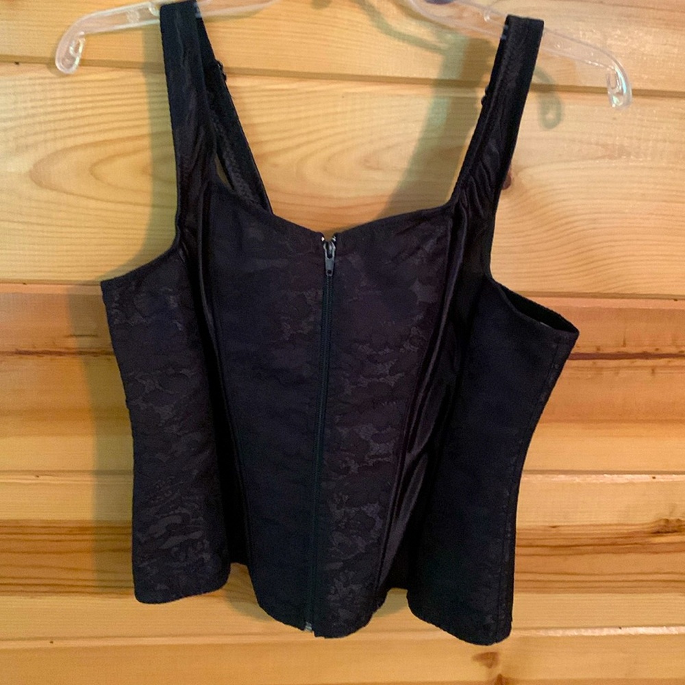 Black Boustierre Top